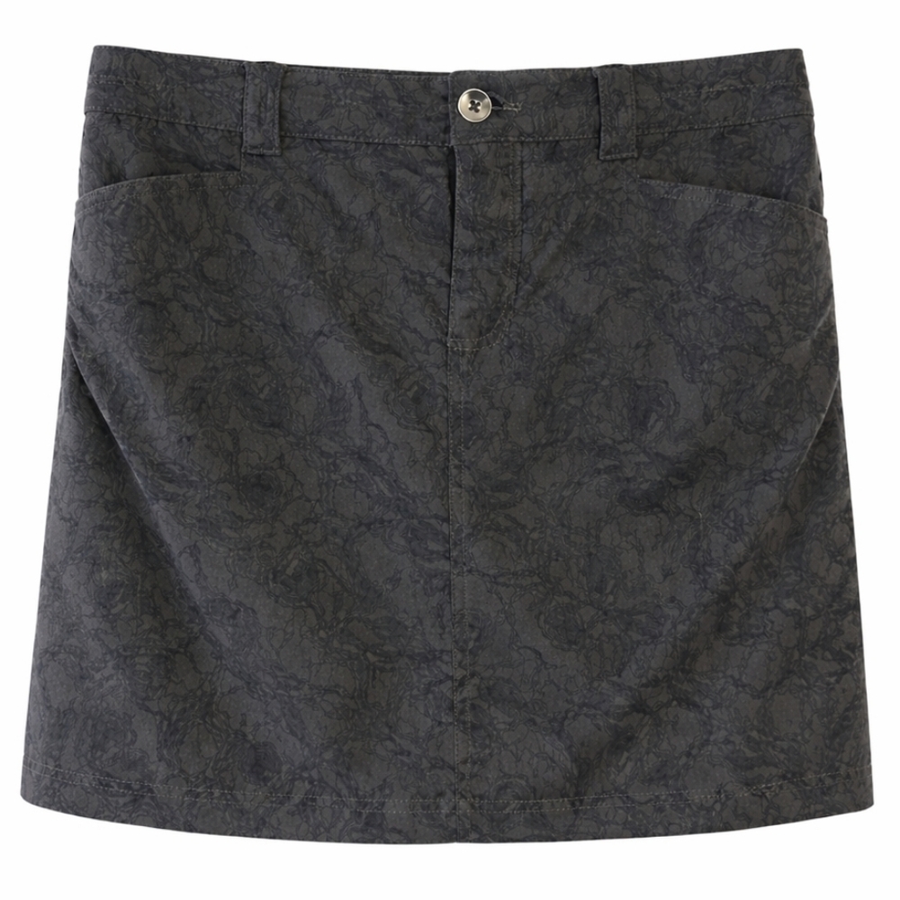 Eddie Bauer Gray Casual Athletic Athleisure Skirt Sz‎ 8